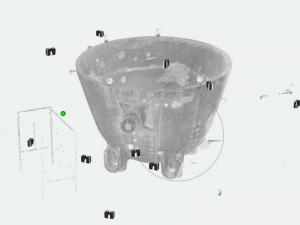 Faro 3D Imaging- Slag Pot Dimension Inspection