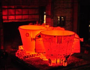 slag pot Heat-Treatment Site